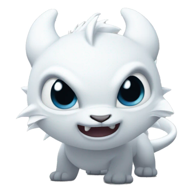 Light fury ready to fight sticker