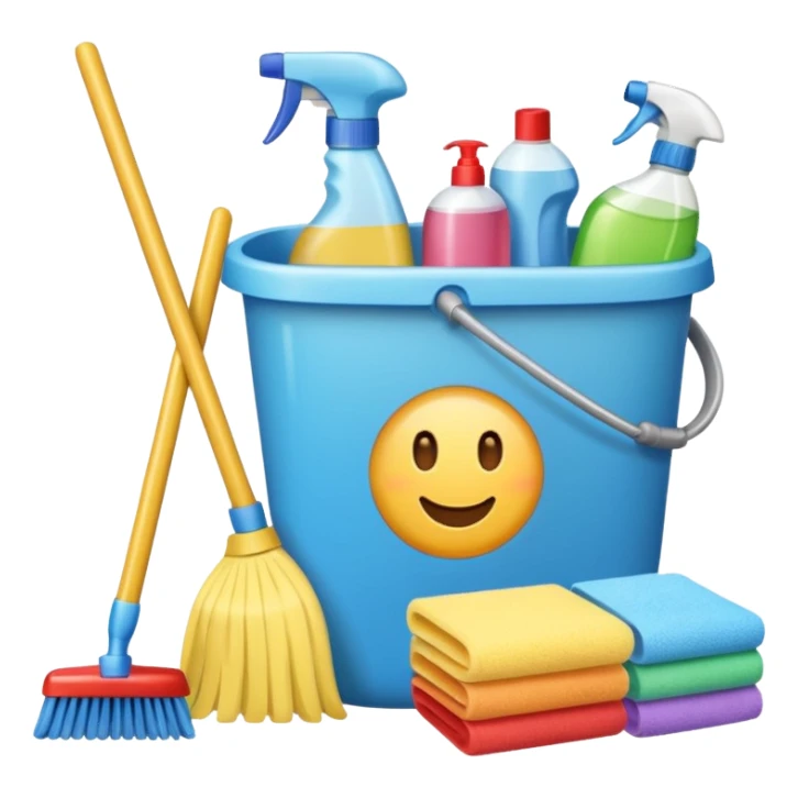 Temizlik malzemesi sticker