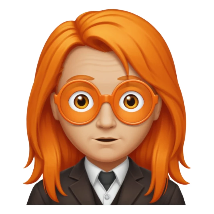 OOmpa lompa long hair sticker