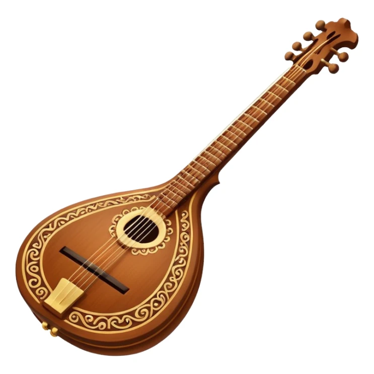 Veena musical instrument  sticker