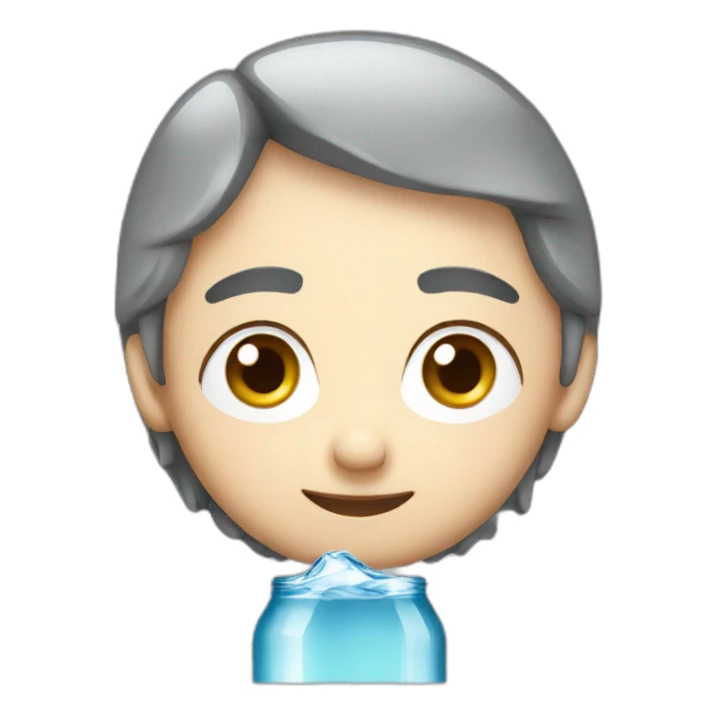 Mineral water sticker