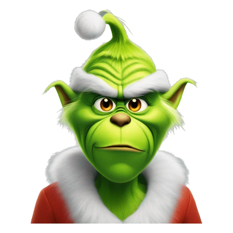 Grinch Christmas sticker