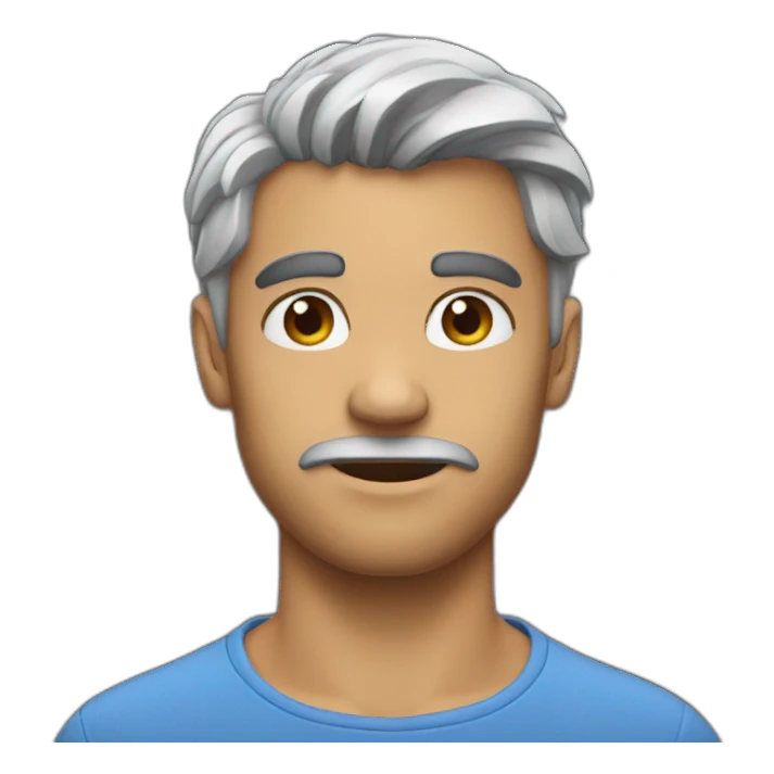 showing jawline sticker