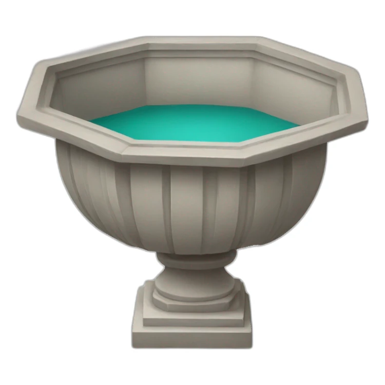 3-place pedestal sticker