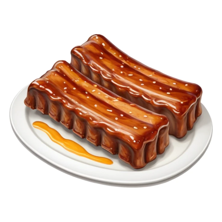 baby back ribs  sticker