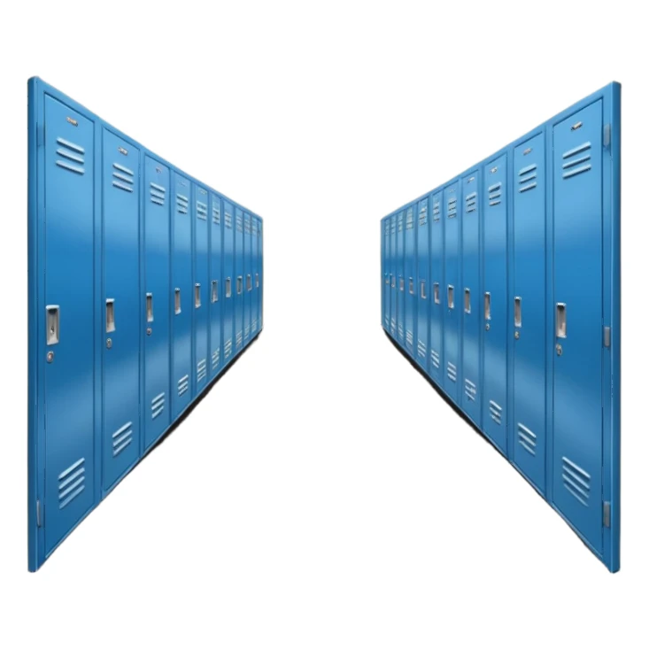 school hallway sticker