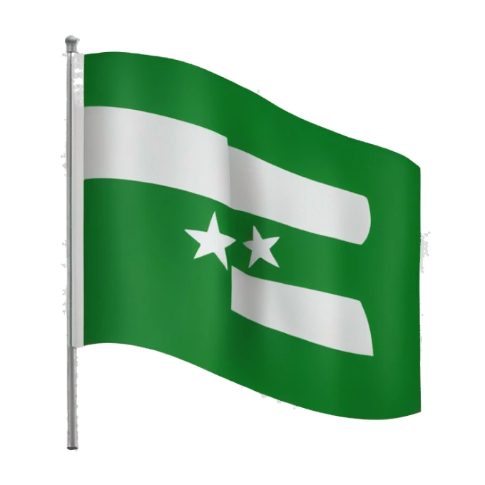 circassian flag sticker