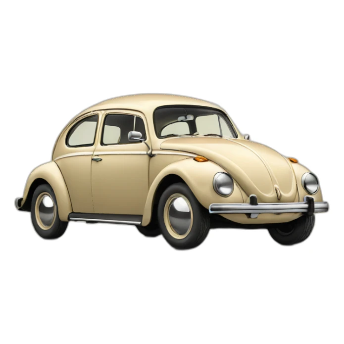 VW-beetle-vintage-beige sticker