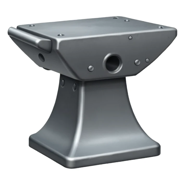 create realistic anvil sticker