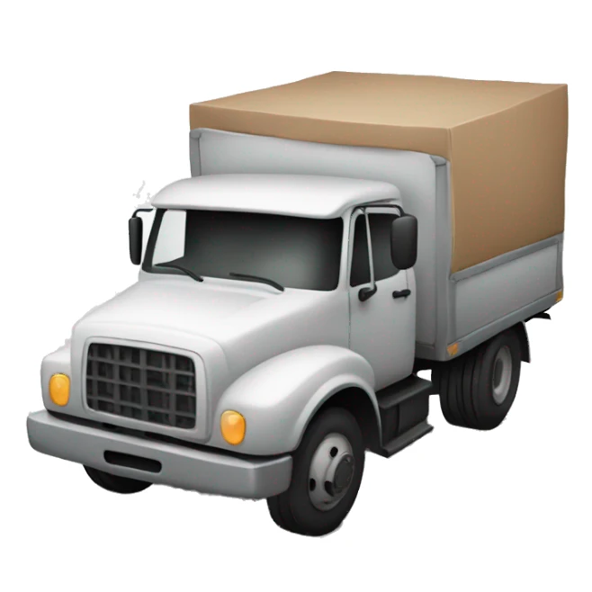 Squated truck sticker