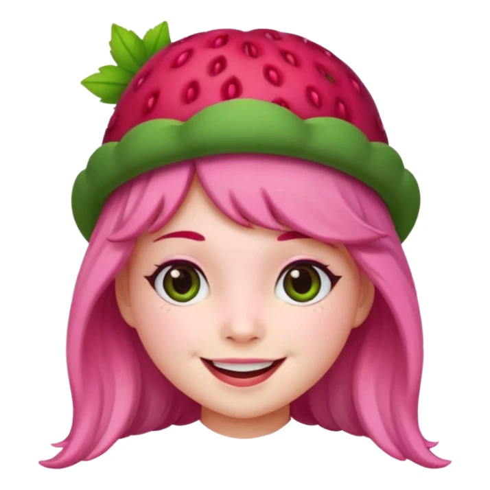 Cute berry female sticker