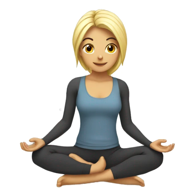 Yoga whit name start whit N sticker