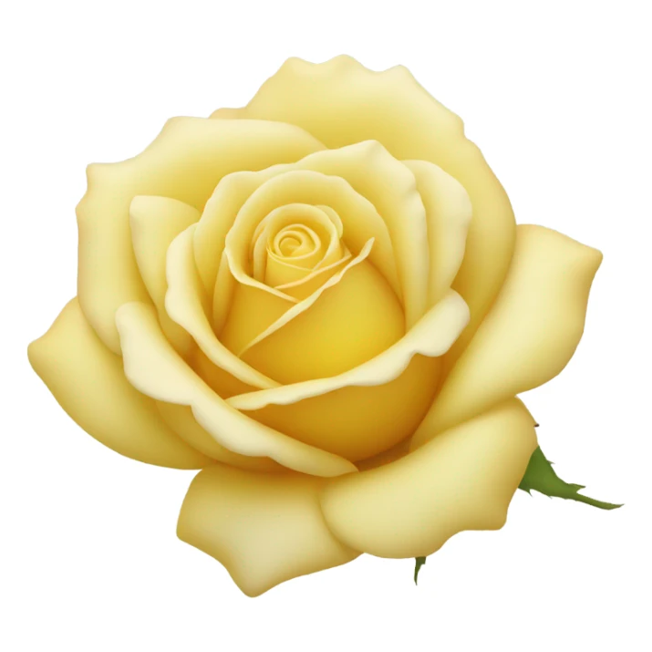 rose yellow sticker