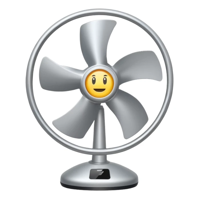 A fan  sticker