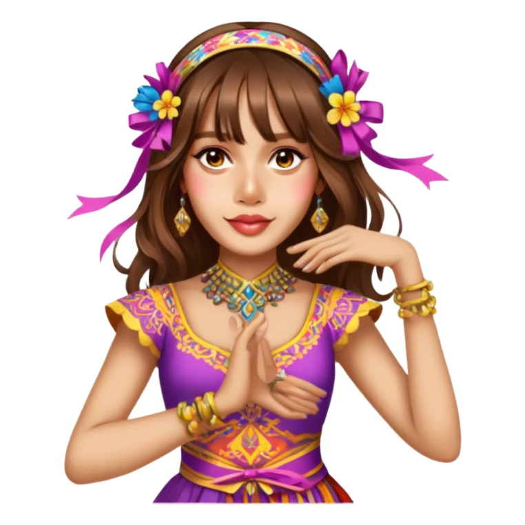 Traditional Dancer sticker
