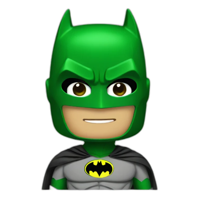 Green Batman sticker