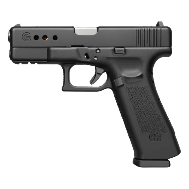 Glock 17 (extended magazine) sticker