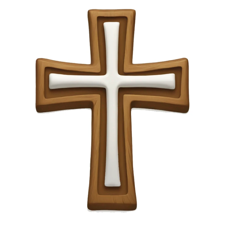 maronite cross sticker