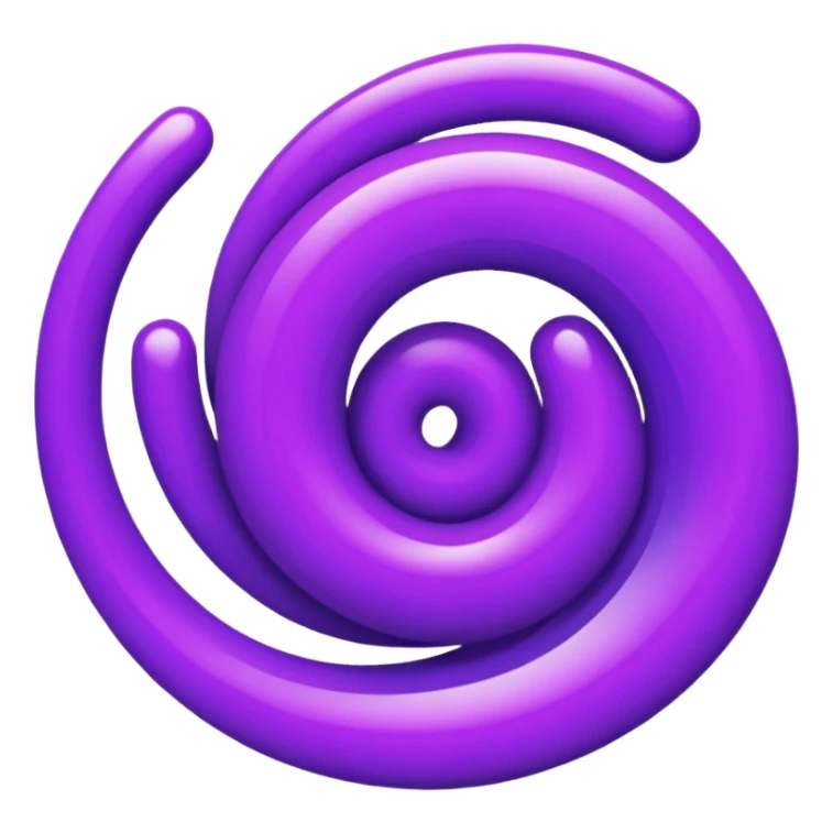 purple and cian markcheck sticker