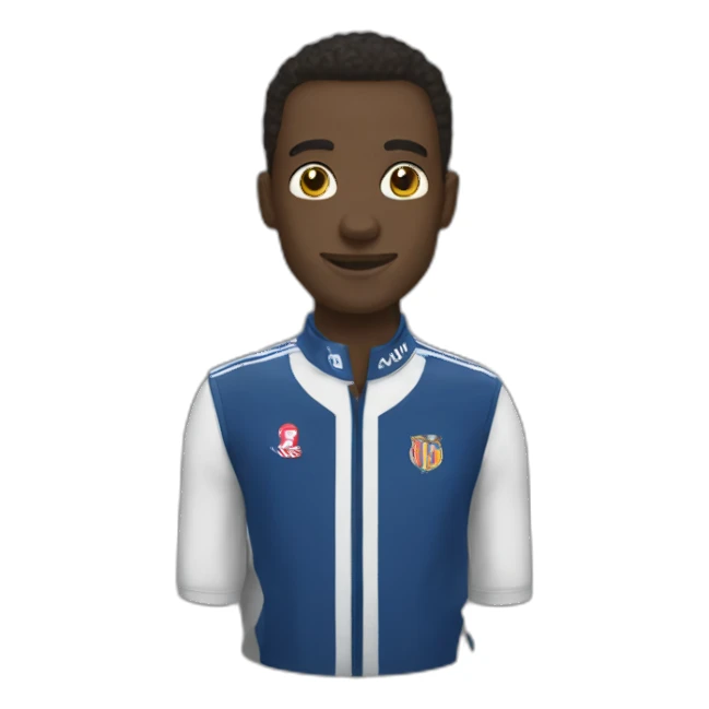 Cédric doumbé Qui sourit  sticker