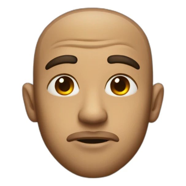 Side eye shady look sticker