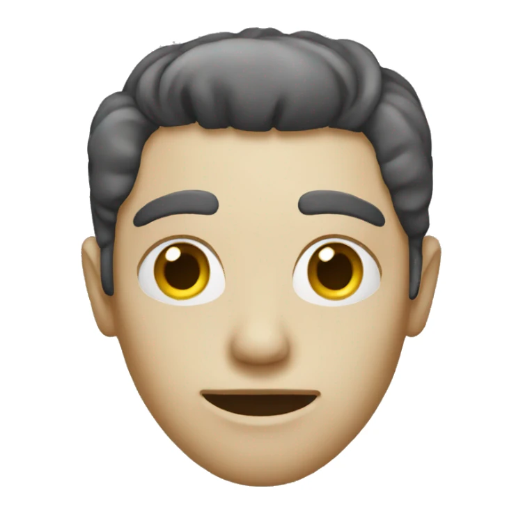 A strange person sticker