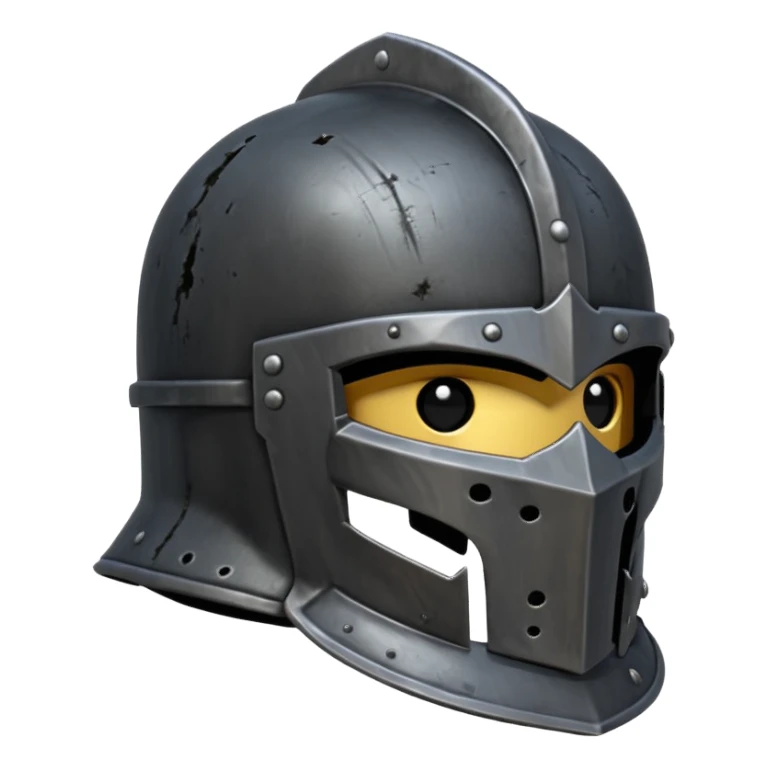 Black Knight helmet sticker