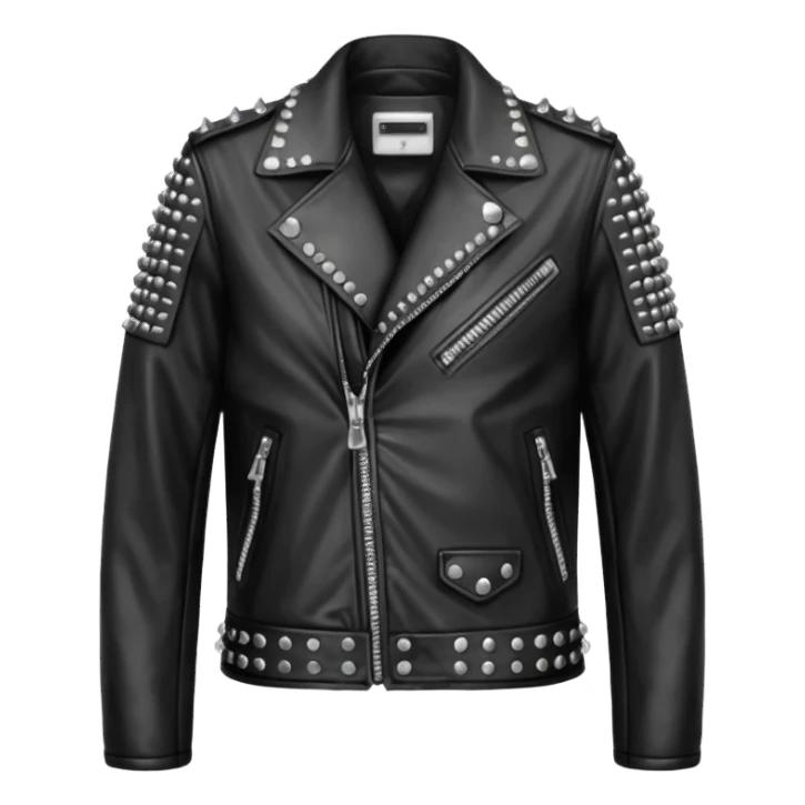 Russian underground fashion jacket sticker