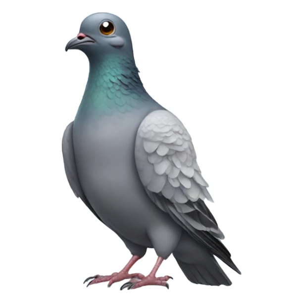 pigeon crying sticker