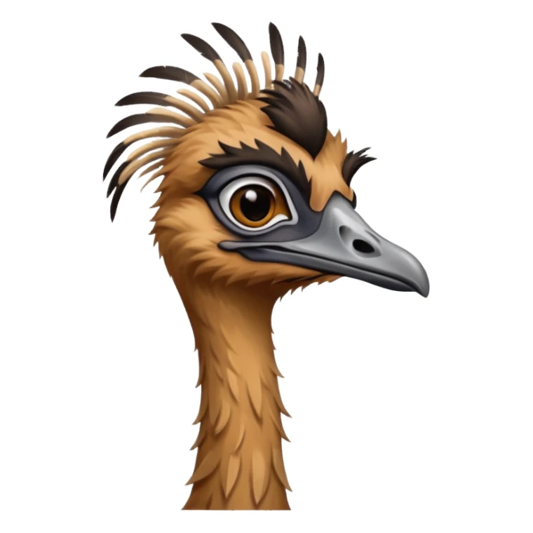 Female Emu sticker