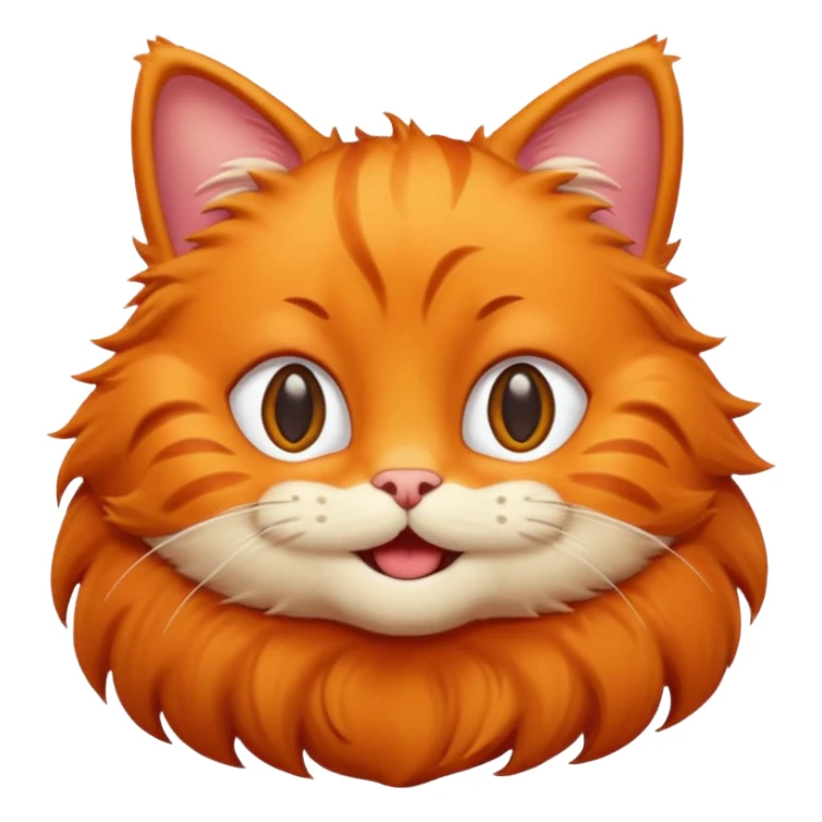 cool garfield cat sticker