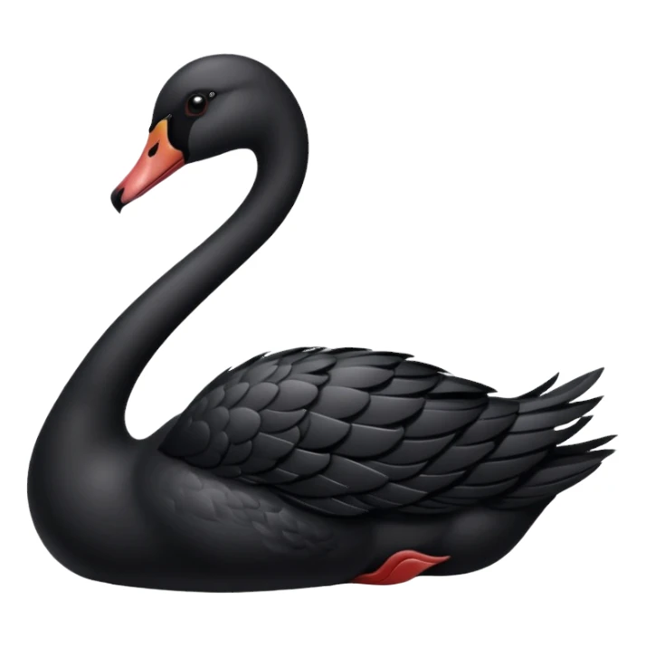 Cisne negro sticker