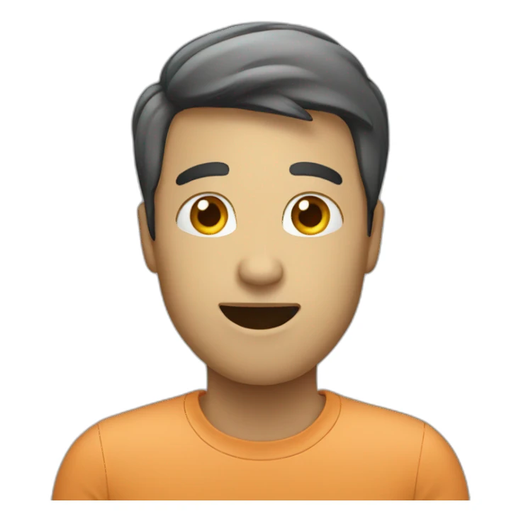 Person speaking  sticker