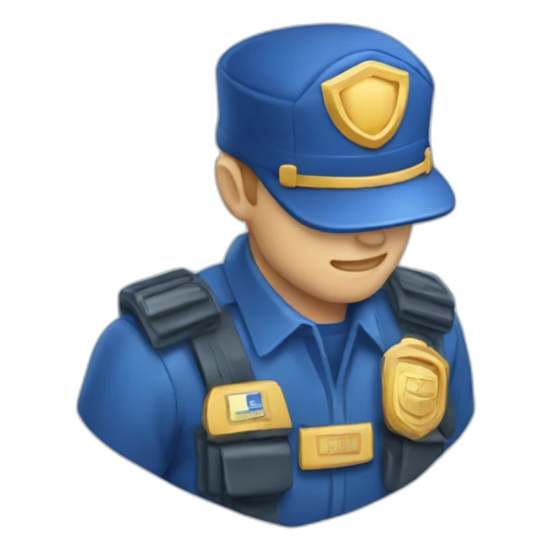 Badge bleu Facebook sticker