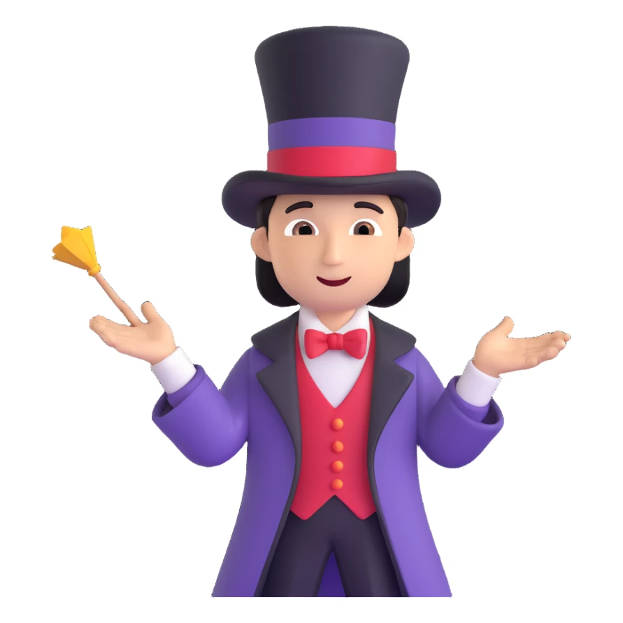 Magician  sticker