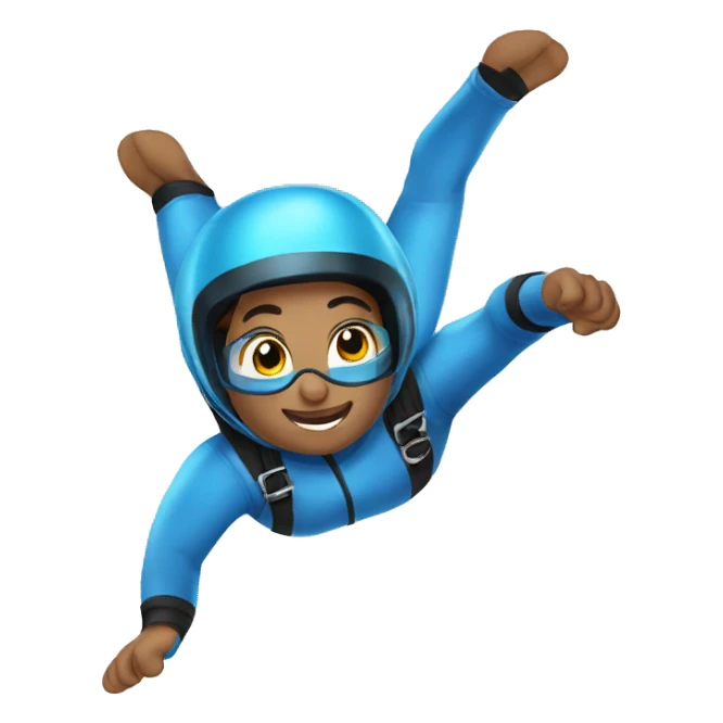 Indoor skydiving sticker