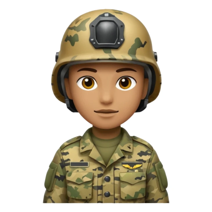 military special uniform sticker