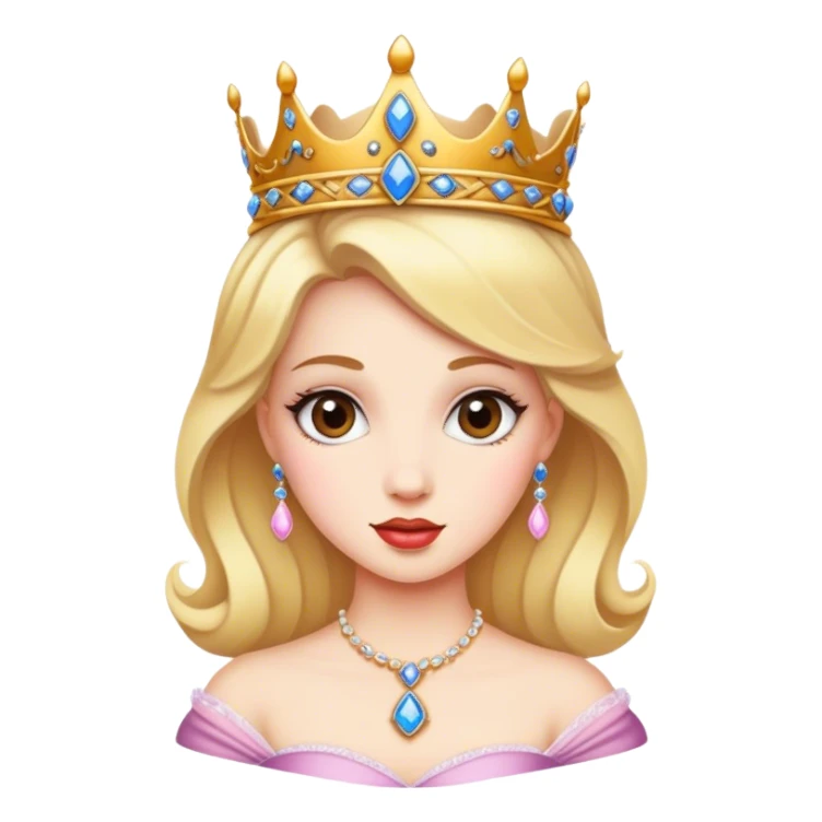 Vintage princess  sticker
