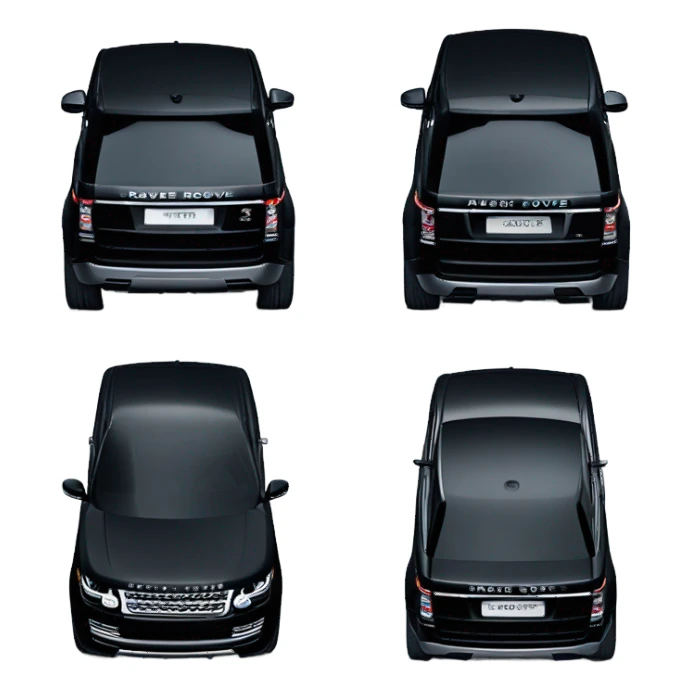 new range rover black sticker