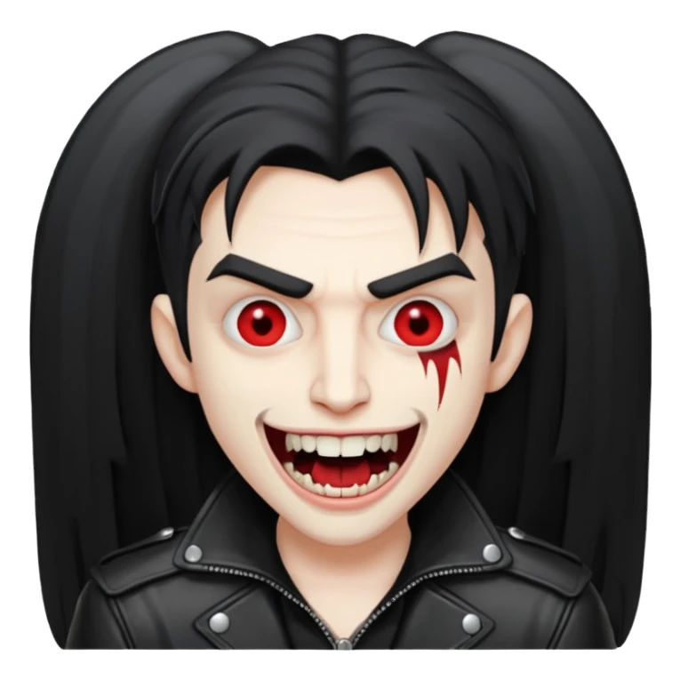 rockstar vampire sticker
