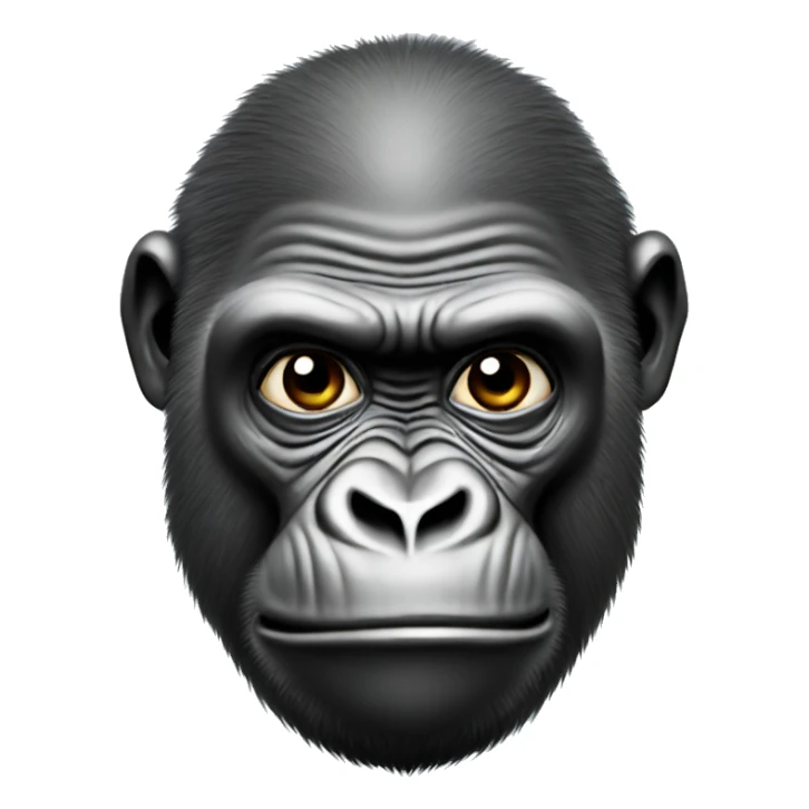 Gorilla with a monacle sticker
