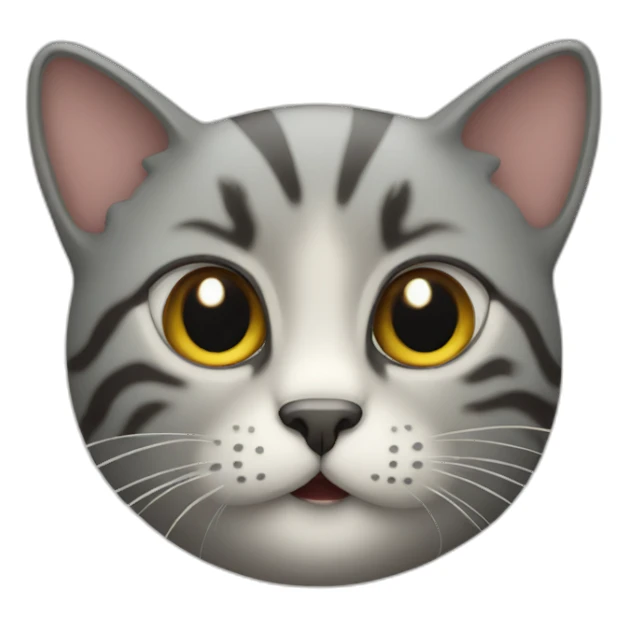 Un chat en tuu sticker