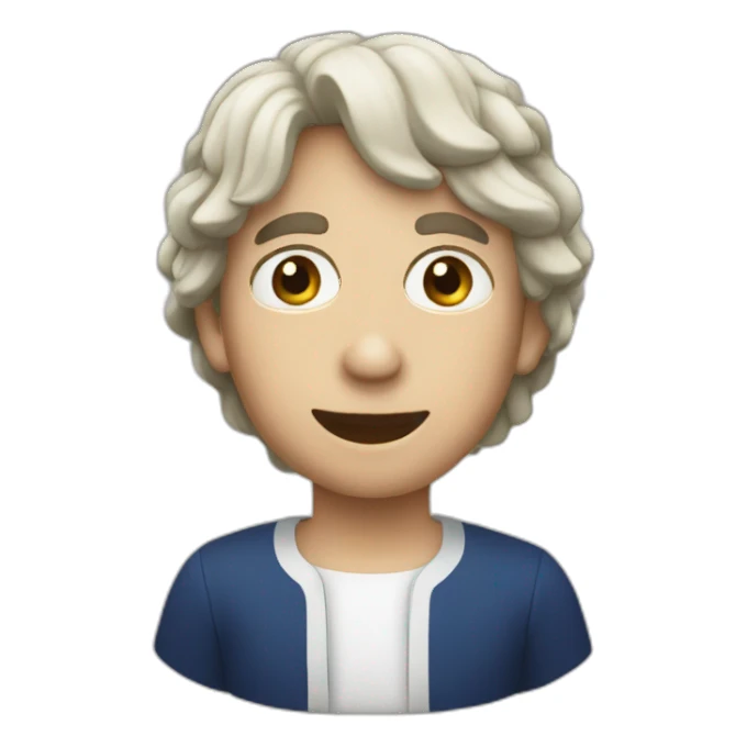 Salut français sticker