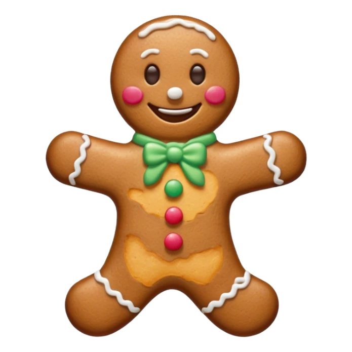 Gingerbread man  sticker