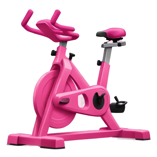 pink gym sticker