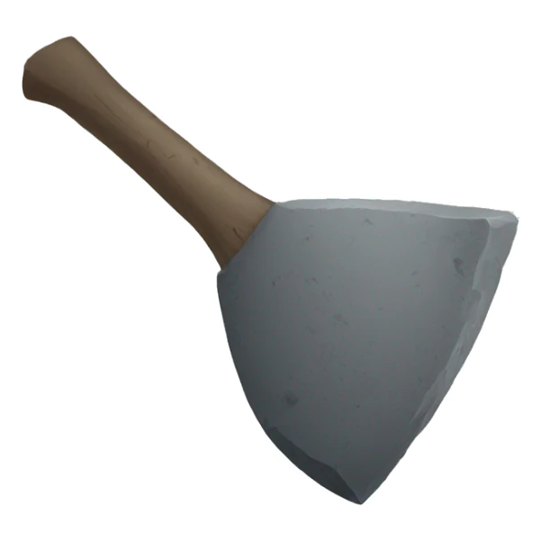 stone axe sticker