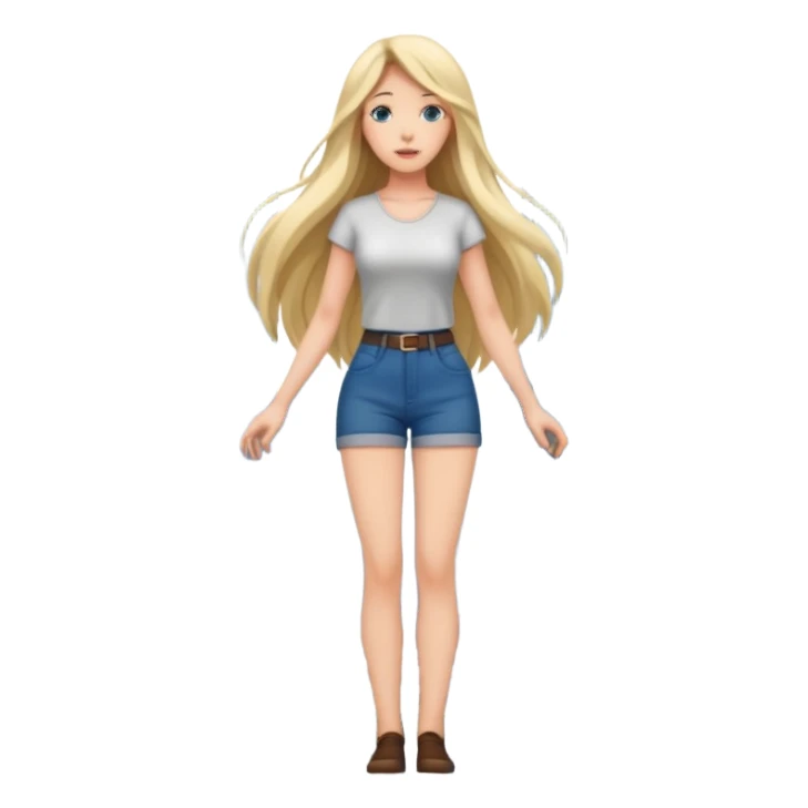 Giantess in a city sticker