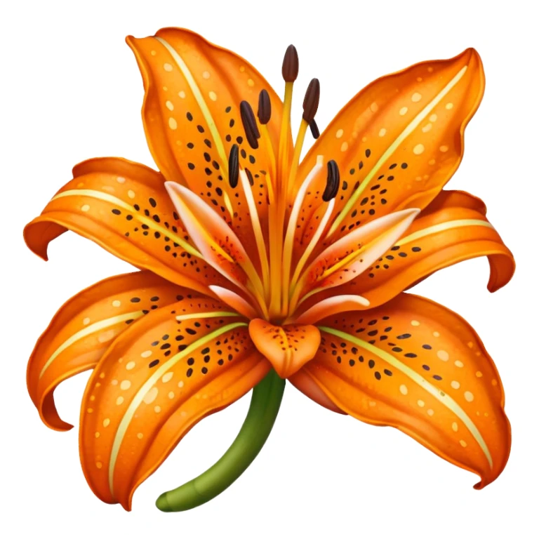 Tiger lily  sticker