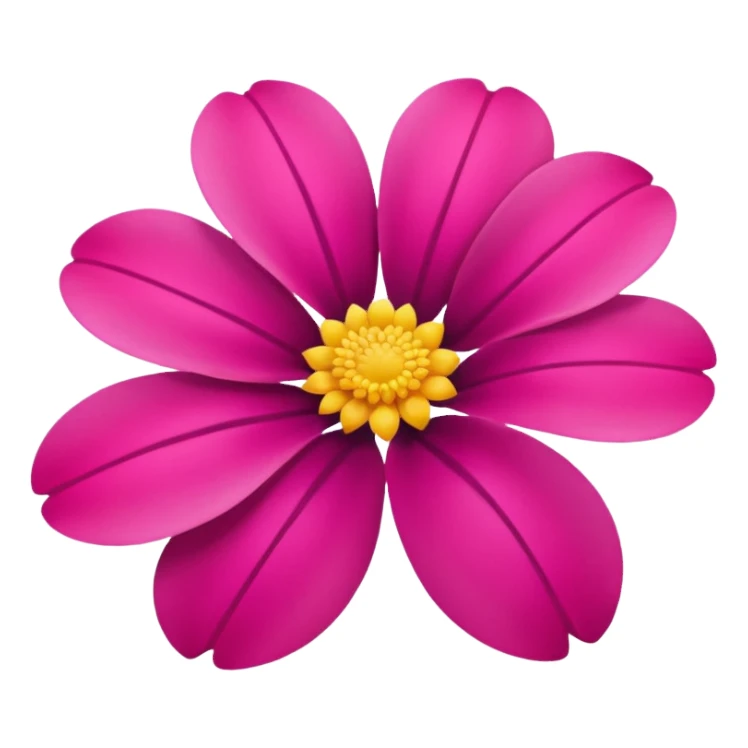 beach flower sticker