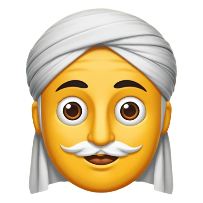 yuvarlak gözlüklü hayvan  sticker